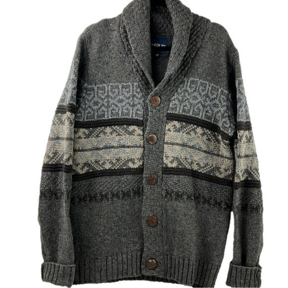 Men's Kolby Shawl Cardigan Sweater  size Medium - Picture 1 of 10